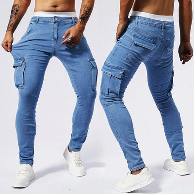 Archimedes® | Davide Costa SlimFit Cargo Jeans