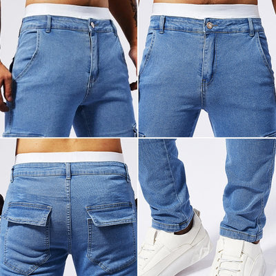 Archimedes® | Davide Costa SlimFit Cargo Jeans