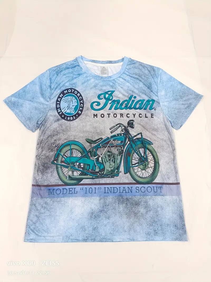 Fenton® | Retro Style Graphic T-Shirt For Men