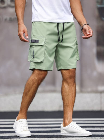 Grayson® | Trendy Men'S Cargo Shorts With Drawstring