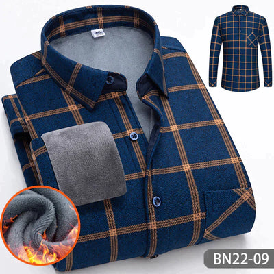 Kern® | Casual, Thick, Warm Men'S Shirt For Autumn