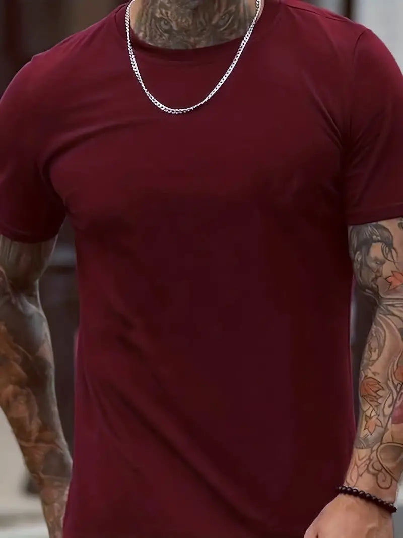 Ljubica® | Classic Crew Neck T-Shirt For Men