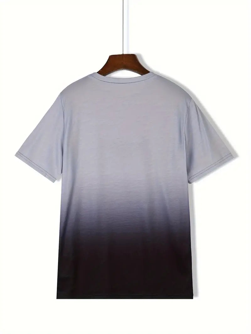 Edgar® | Comfortable T-Shirt With Gradient Graphics For Men