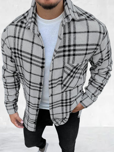 Elian® | Elegant Checked Shirt