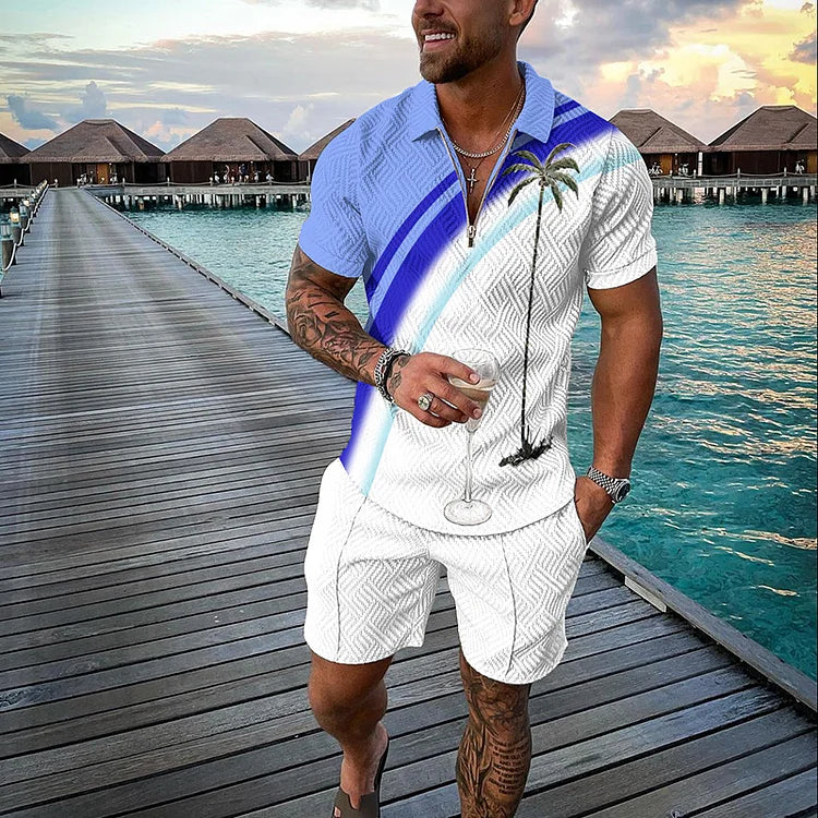 Zachary® | Luxury Summer Set Palm With Strip