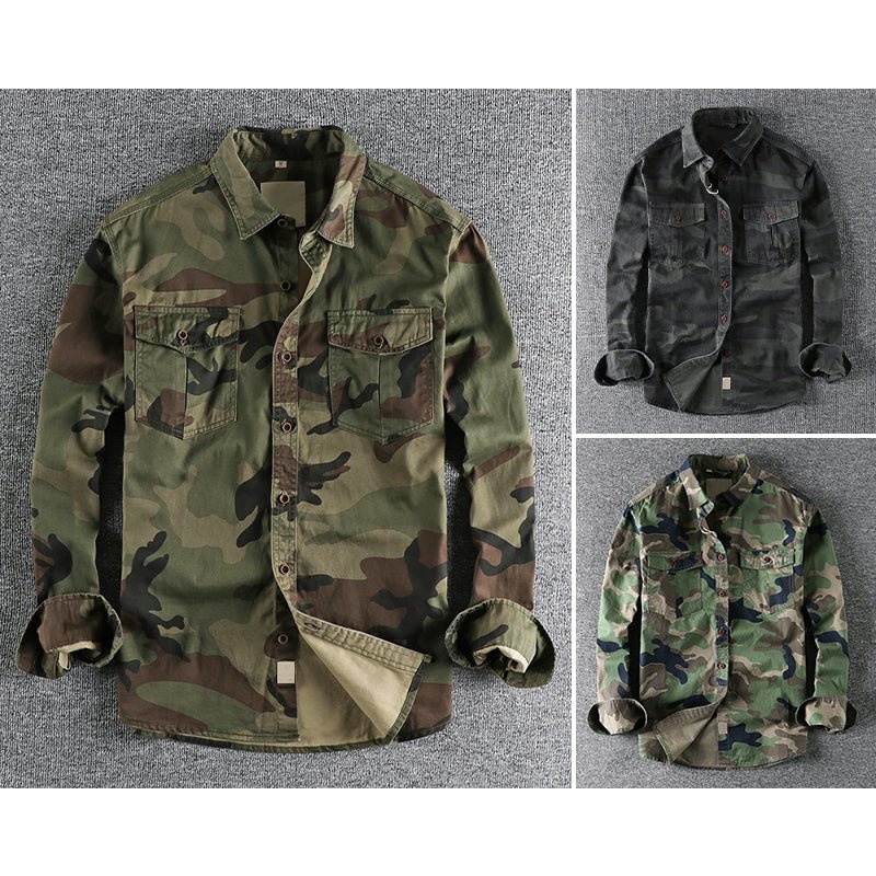 Gene® | Men'S Camouflage Shirt