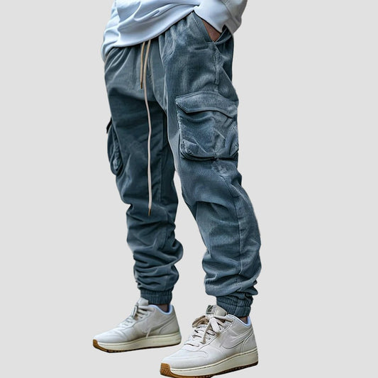 Acisclo® | Shoreditch Textured Corduroy Trousers