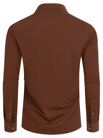 Duncan® | Long-Sleeved Shirt With Buttons For Men