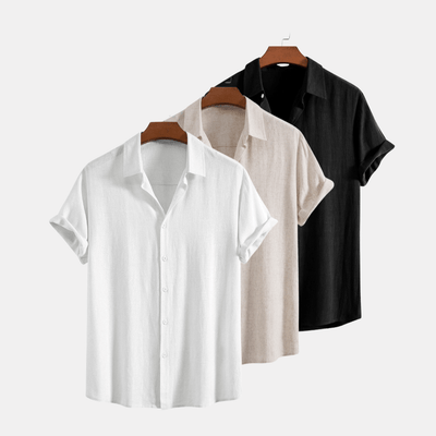 Jacob® | Set Of 3 Linen Shirts