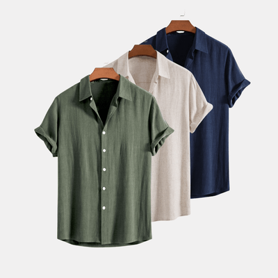 Jacob® | Set Of 3 Linen Shirts