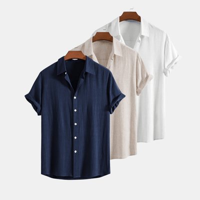 Jacob® | Set Of 3 Linen Shirts