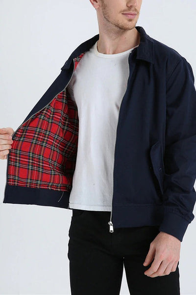 Andrew® | Classic Jacket With Tartan Lining