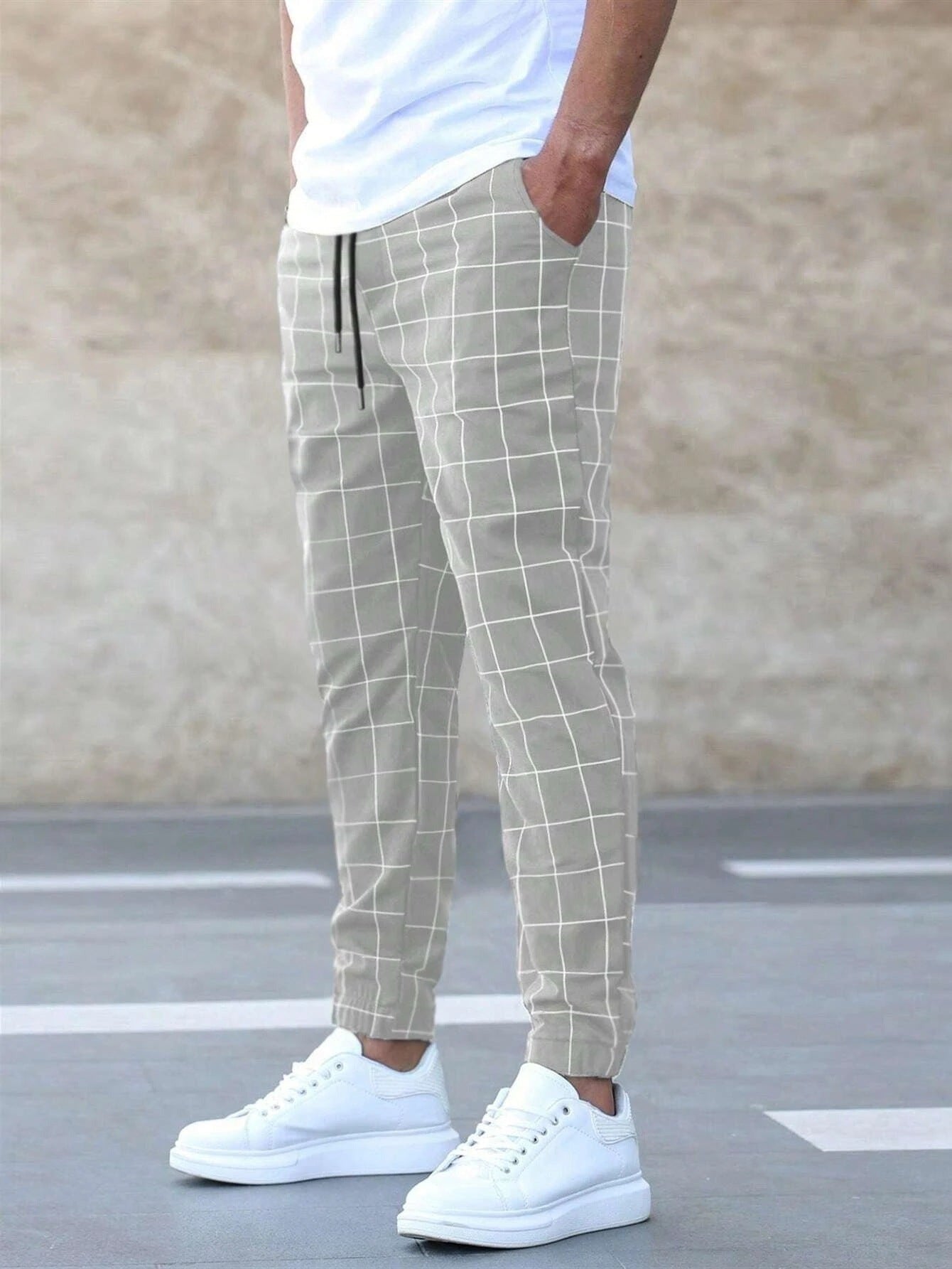 Miles® | Checkered Joggers