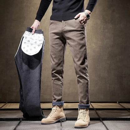 Thane® | Slim Fit Trousers For Men