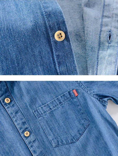 Alexander | Short Sleeved Denim Shirt