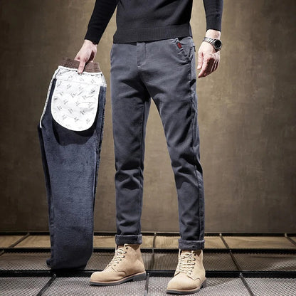 Thane® | Slim Fit Trousers For Men