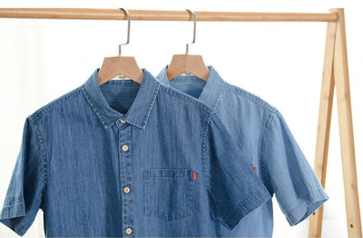 Alexander | Short Sleeved Denim Shirt