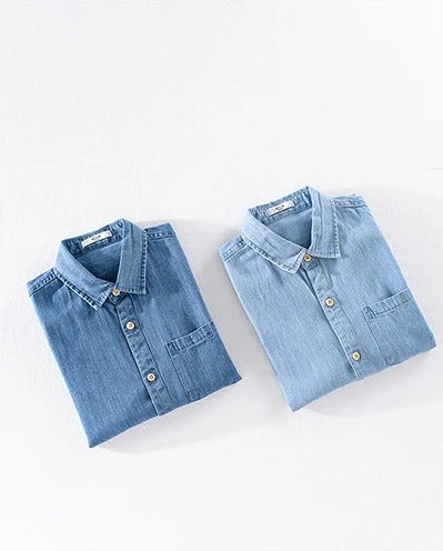 Alexander | Short Sleeved Denim Shirt