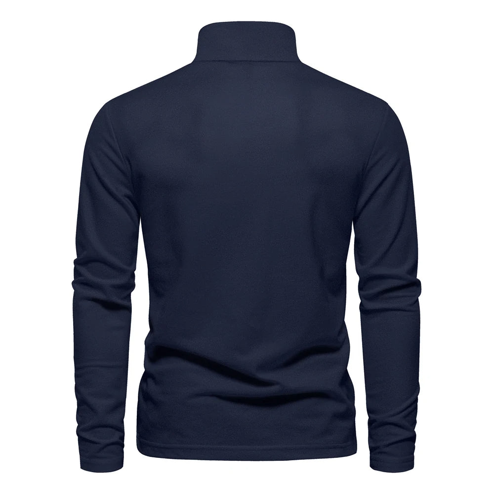 Xavier | Casual Long Sleeved Polo Shirt