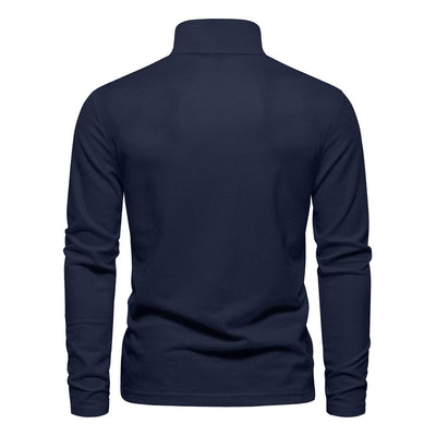 Xavier | Casual Long Sleeved Polo Shirt