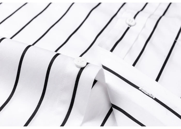 John | Elegant Striped Cotton Shirt
