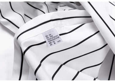 John | Elegant Striped Cotton Shirt