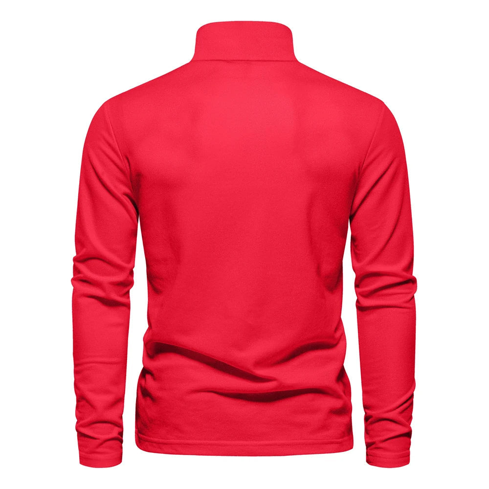 Xavier | Casual Long Sleeved Polo Shirt