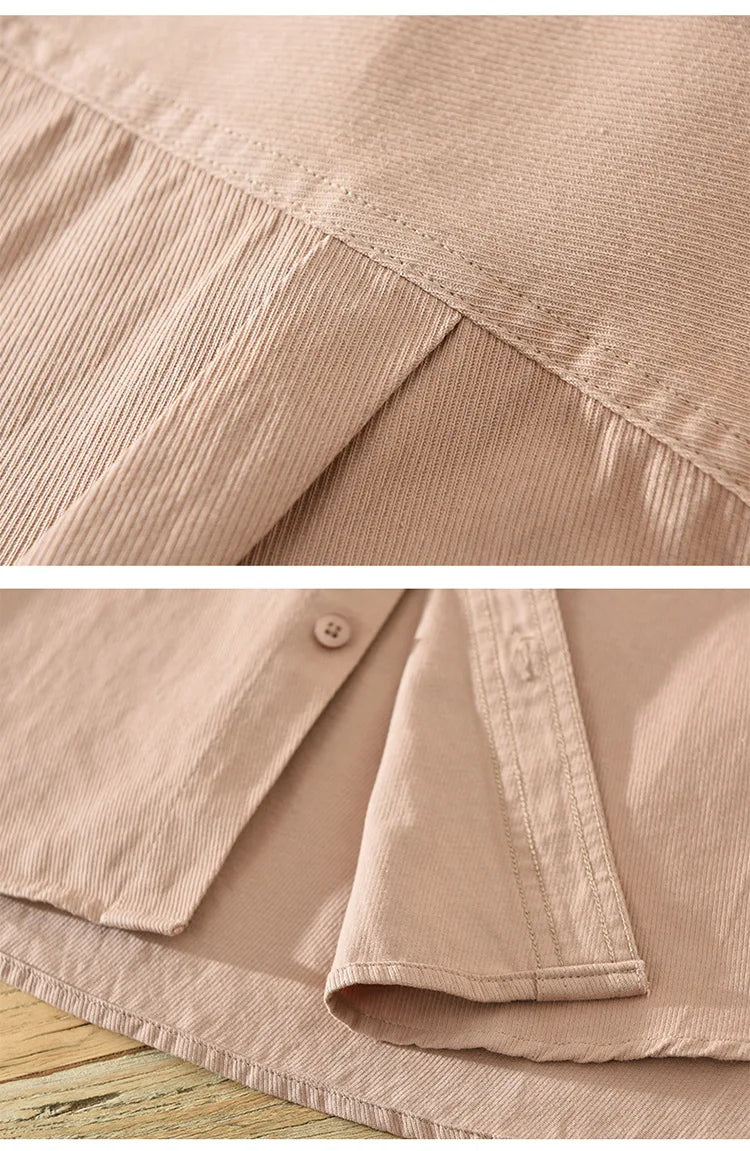 Michael | Short Sleeved Cotton Shirt