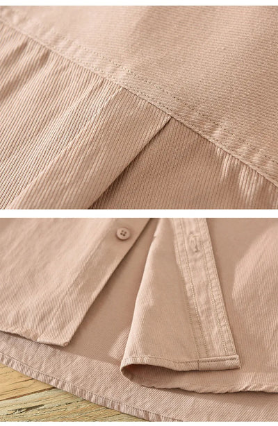 Michael | Short Sleeved Cotton Shirt