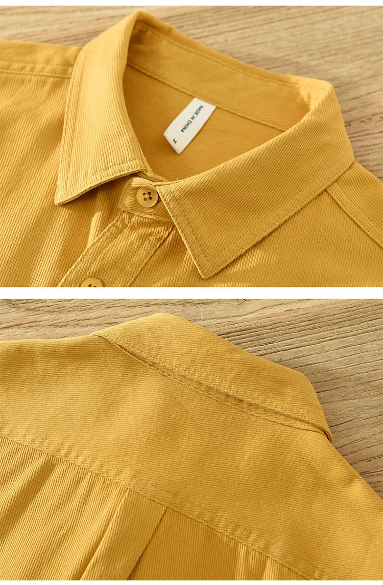 Michael | Short Sleeved Cotton Shirt