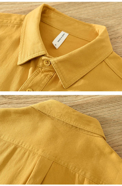 Michael | Short Sleeved Cotton Shirt