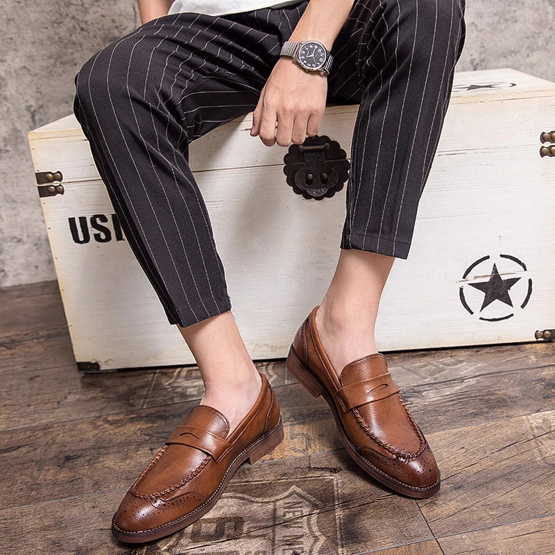 Newton | Chic Leather Loafers