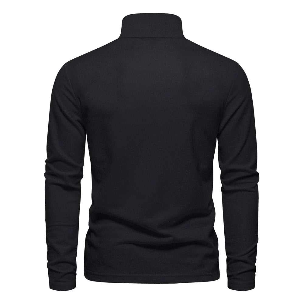 Xavier | Casual Long Sleeved Polo Shirt