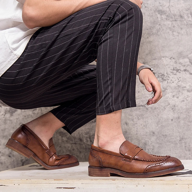 Newton | Chic Leather Loafers
