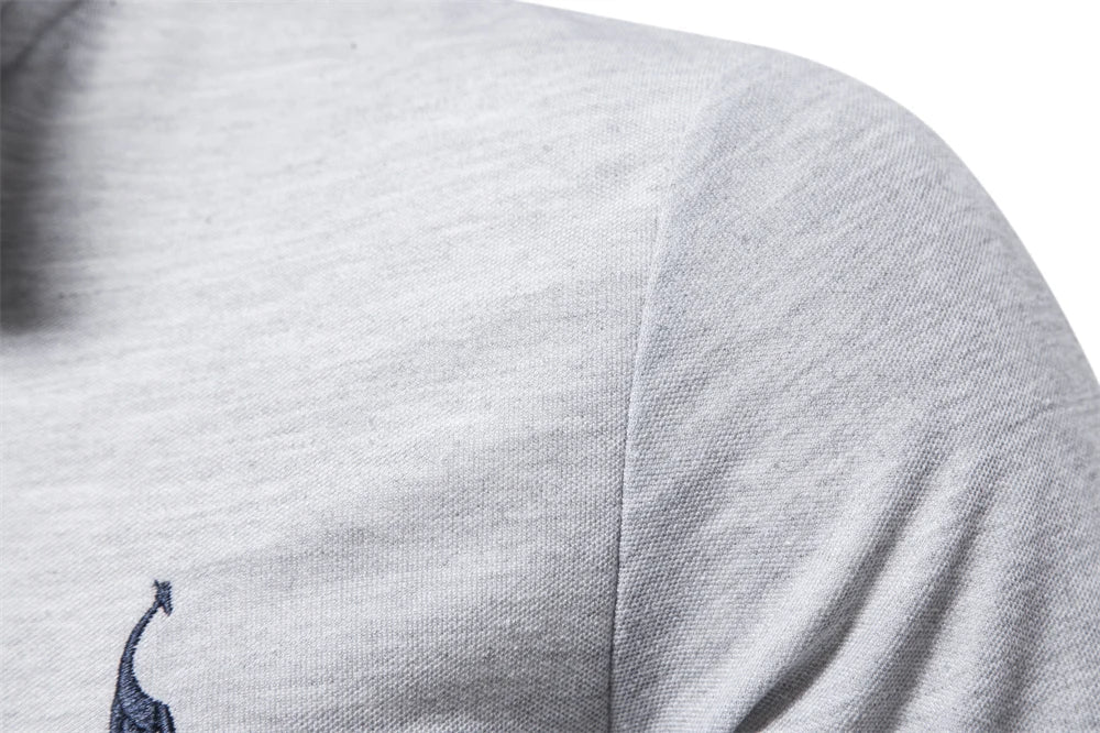 Xavier | Casual Long Sleeved Polo Shirt