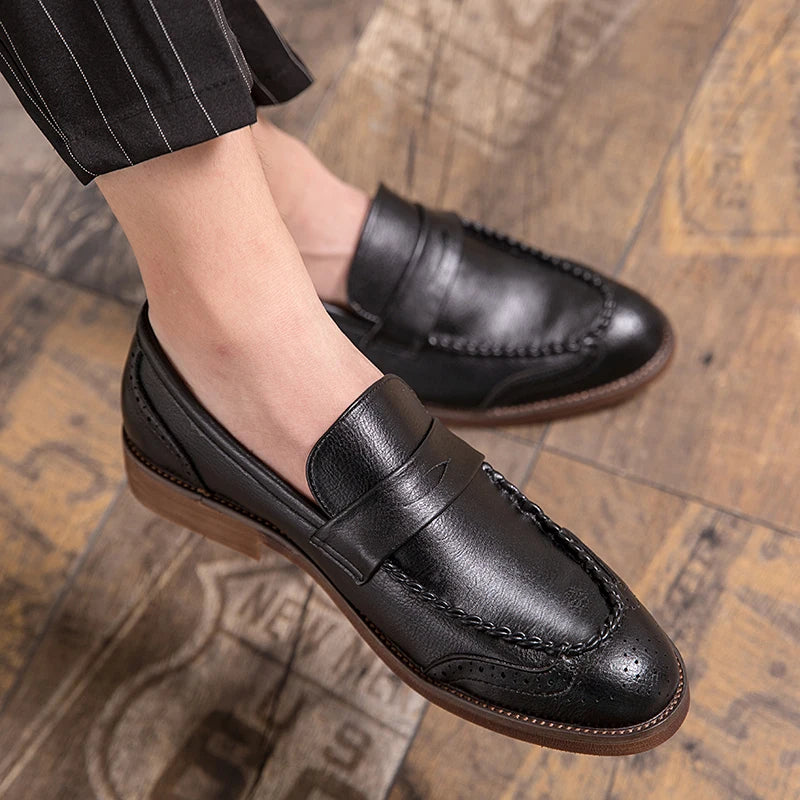 Newton | Chic Leather Loafers