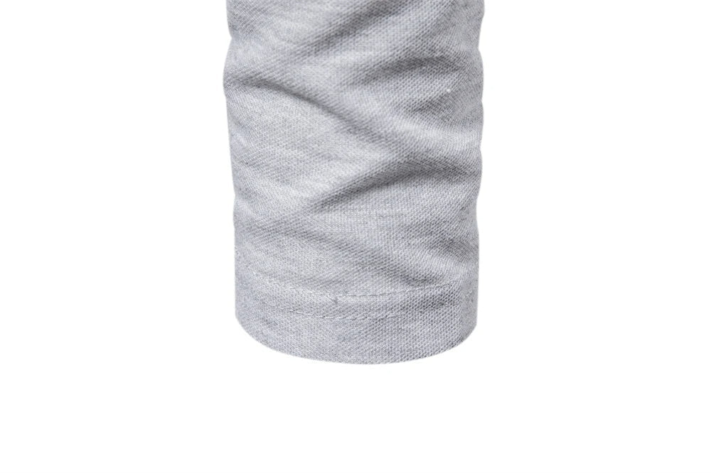 Xavier | Casual Long Sleeved Polo Shirt