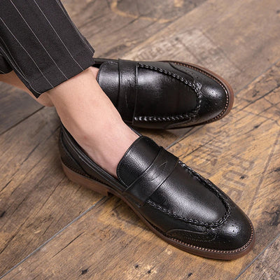 Newton | Chic Leather Loafers