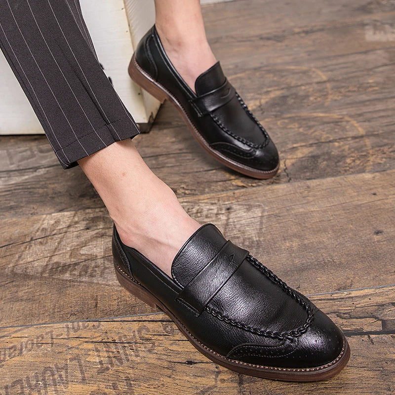 Newton | Chic Leather Loafers