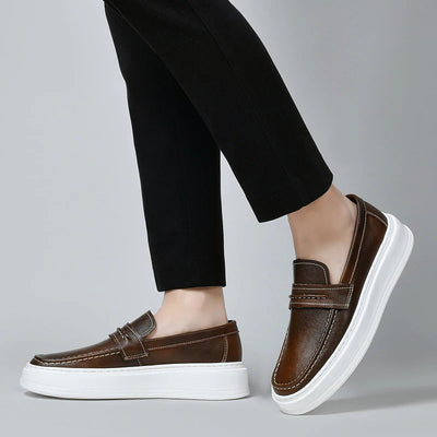 Jasper | Slip-On Leather Boat Shoes