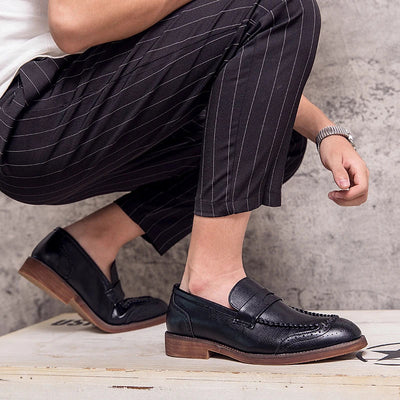 Newton | Chic Leather Loafers