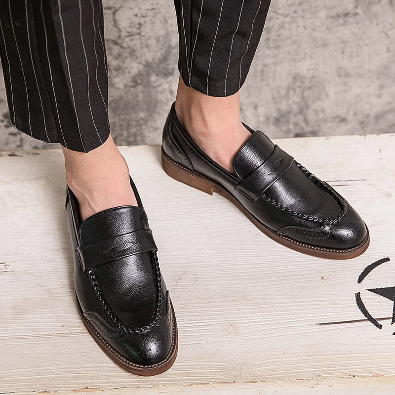 Newton | Chic Leather Loafers