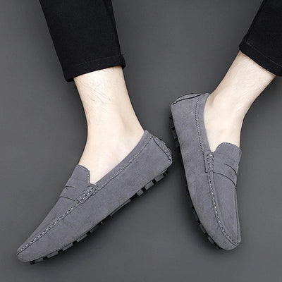 Jett | Suede Boat Loafers
