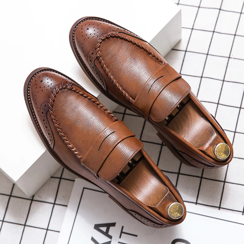 Newton | Chic Leather Loafers