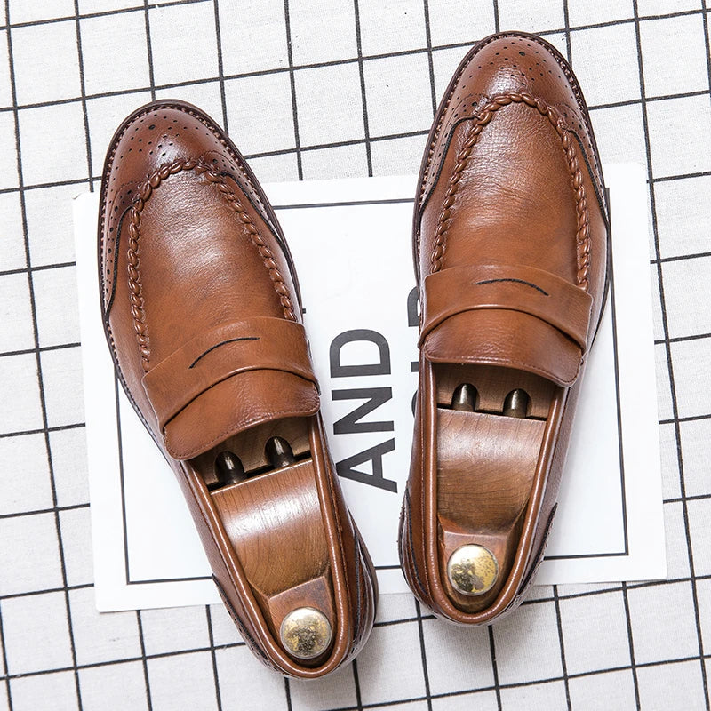 Newton | Chic Leather Loafers