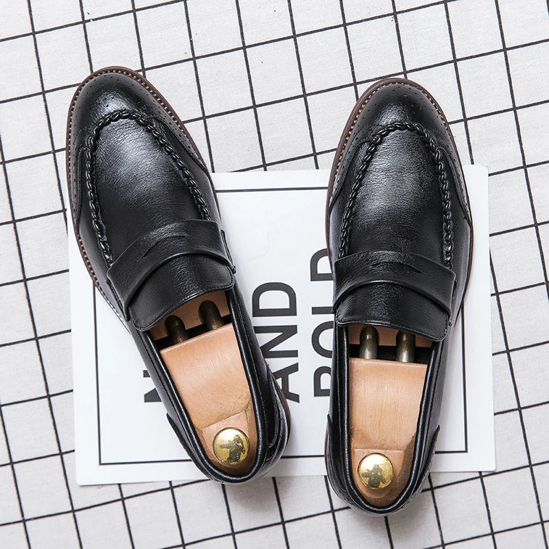 Newton | Chic Leather Loafers