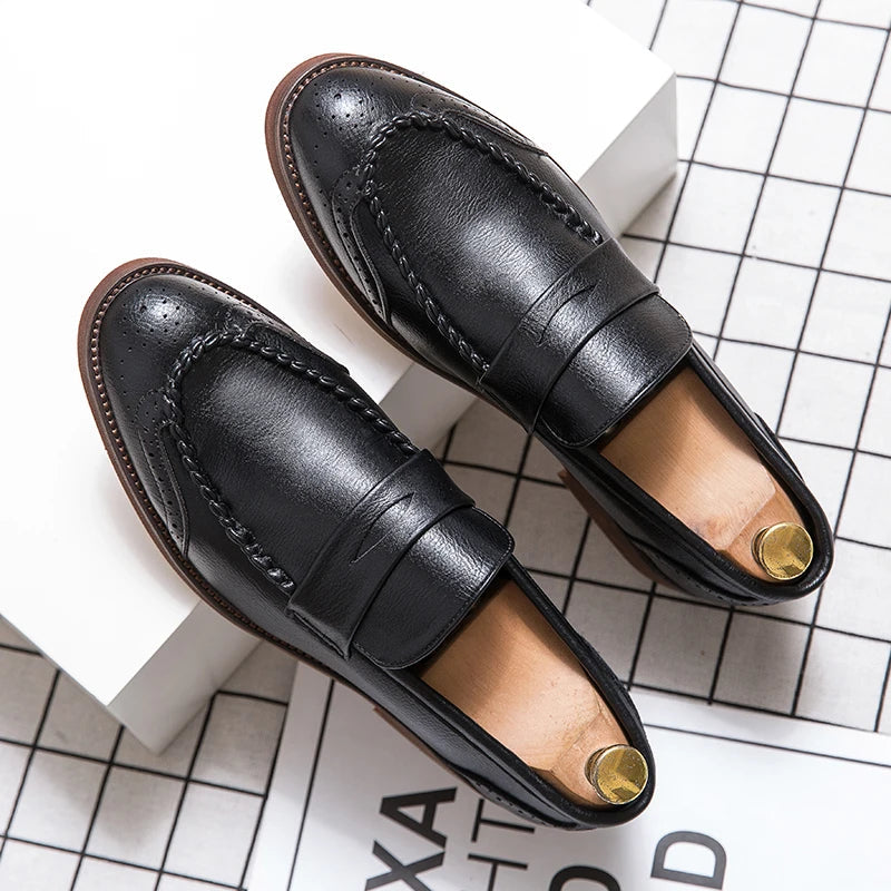 Newton | Chic Leather Loafers