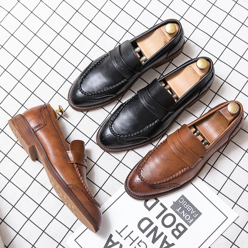 Newton | Chic Leather Loafers