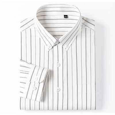 John | Elegant Striped Cotton Shirt