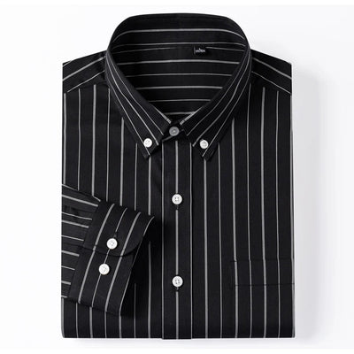 John | Elegant Striped Cotton Shirt
